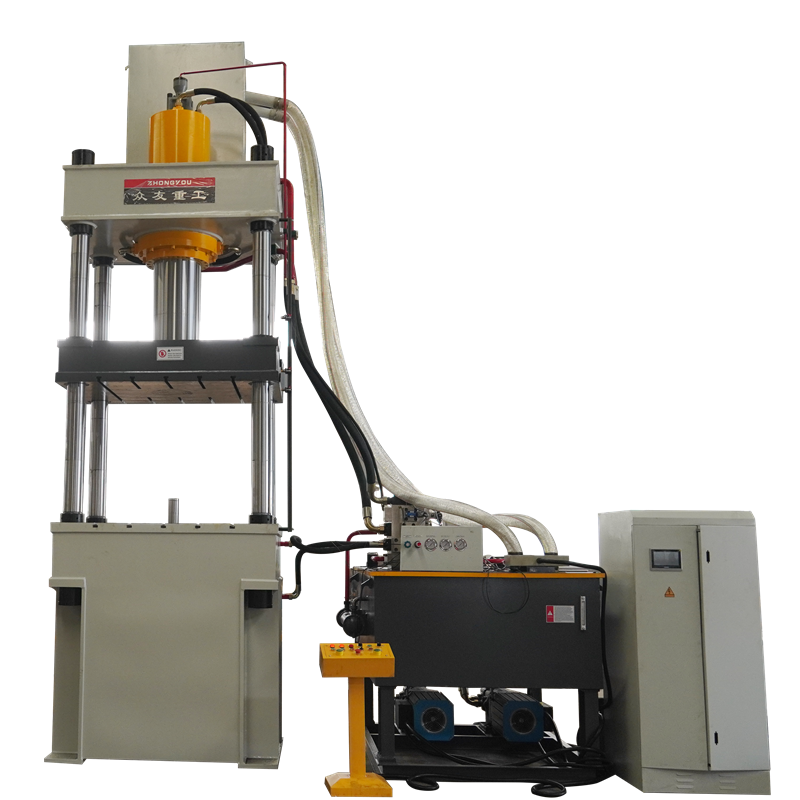 315吨热锻快速液压机 金属粉末快速热锻压力机  315t精密伺服油压机定制